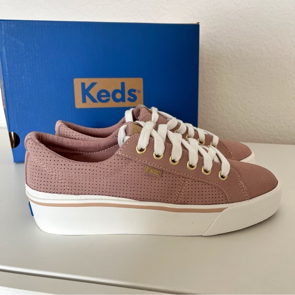 Keds Mauve Jump Kick Duo PRF S Sneakers - Picture 3 of 8